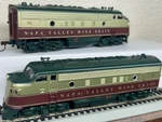 Napa Valley Wine Train F7 - A/a Locos Dc/dcc Ready Ho Scale New Sealed. Fixed Price $269.95.