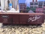 Atlas Scale 50' PS-1 Double Door Box Car C&e/frisco (2-RAIL) Weathered. Fixed Price $57.62.