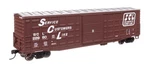 46720 Walthers Ho 50' Waffle Side Boxcar Seaboard Coast Line #23246. Fixed Price $36.00.