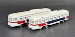 Lot Of Bachmann Septa #2100 Ho Scale Electric Streetcar Bus. Fixed Price $64.99.
