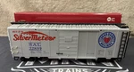 Lgb 43913 Seaboard Railway, Silver Meteor Box Car Metal Wheels Kadee Couplers Ln. Fixed Price $99.00.
