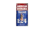 February Green Bikini Girl American Diorama 1:24 Scale Female 3" Figure. Fixed Price $7.12.