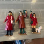 Lgb 51290 1:22.5 3 Standing Figures For Scale, Hand Painted, Germany. Fixed Price $21.25.