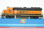 Athearn Ho Scale Bnsf Emd GP50 Ph Diesel Locomotive #3126 Ln Ob. Fixed Price $108.00.