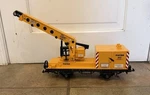 Lgb 4042 Scale Matra Yellow Construction Crane Car. Fixed Price $38.47.