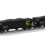 Lionel 2326080 Die Cast Chessie (b&o) 100T Hopper 2-PACK W/ Coal Load Scale. Fixed Price $289.00.