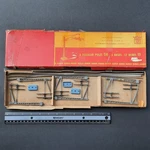 1950S Ho Scale Aristocraft Trolley Bus Poles Wires Bases W/ Box Eheim Germany. Fixed Price $80.00.