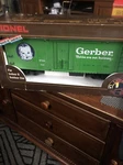 Vgc Lionel - 87104 Gerber Reefer Box Car Large Scale Gage Train. Fixed Price $45.99.