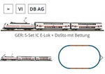 Piko Db Ic Starter Set 57134 Ho Scale Dcc Ready. Fixed Price $288.00.