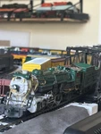Ho Southern Crescent Limited #1396 Steam Locomotive With Rails Franklin Mint. Fixed Price $175.00.