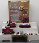 Lgb 72555 Gauge Christmas Steam Locomotive Starter Train Set Ex/box. Fixed Price $339.49.