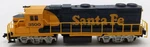 Life Like 7843 Scale Santa GP38-2 Diesel Locomotive #3500. Fixed Price $24.99.