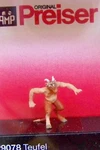 Ho Preiser 29078 Male Devil 1/87 Scale Individual Figure ( Ships From Chicago). Fixed Price $6.35.