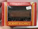 Hornby Oo R.079 Br Mineral Wagon Msv - (weathered Boxed). Fixed Price $14.99.