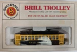 Bachmann Brill Trolley Train Car Scale With Operating Lights. Fixed Price $34.98.