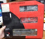 K-line K2299--0537A Belt Railway Co Of Chicago MP-15 Lovo Box Car & Caboose Nib. Fixed Price $150.00.
