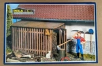 Pola 1762 Scale Wood Storage Shed Building Kit Ln/box. Fixed Price $44.99.