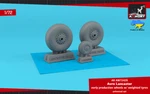 Armory AW72429 Avro Lancaster Wheels Early Type W/ Weighted Tyres 1/72 Model. Fixed Price $21.32.