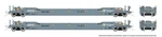 Rapido 401060A Ho Ferromex 53' Gunderson Husky Stack Well Cars (2) #5206,#5294. Fixed Price $99.95.