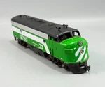 Athearn Ho Scale Burlington Northern F7A Diesel Locomotive #9760 Untested. Fixed Price $40.00.