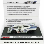1971 Porsche 917K Winner Mans Marko- Van LENNEP-50TH Anniver 1:43 Brumm S2104. Fixed Price $72.27.