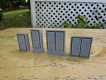 (4) " Scale Track-side Electrical Box's 3D Printed 1/48 1:48. Fixed Price $10.54.