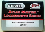 Ho Scale Atlas DASH-40C Csx No# 7613. Fixed Price $130.00.