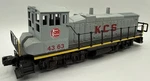 Atlas Gauge Kansas City Southern MP-15 Locomotive # 4363 Rail. Fixed Price $49.95.
