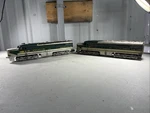 Guage American Flyer #474-475 Rocket Unit Diesel With Dummy... Fixed Price $149.99.