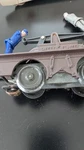 Louis Marx Electric Hand Car Scale 2002 Model Train. Fixed Price $23.49.