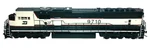 New Athearn Genesis Ho Scale Burlington NORTHERNSD-70MAC Locomotive (BN-9710/DC). Fixed Price $249.95.