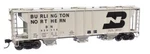 Walthers Scale 50' Pullman-standard PS-2 3-BAY Hopper Bn #435114 910-7044. Fixed Price $29.90.