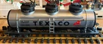 Aristo-craft ART-41615 Texaco Tank Car W/steel Wheels & Kadee Couplers G Scale. Fixed Price $79.95.