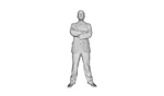 Printle Homme Dwight Eisenhower--president Usa Figure For Dioramas Train Set. Fixed Price $14.40.