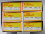 Accurail Trains Set Of 6 Scale 12080 Acf 3-BAY Centerflow Hopper Kit Usa. Fixed Price $94.99.