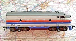 Vintage Amtrak Diesel Locomotive F7, Ho, Life Like, Untested, Looks Good!. Fixed Price $18.00.