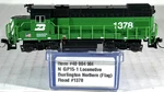 Atlas/trainman Scale GP15-1 Locomotive Burlington Northern (flag) 40004984. Fixed Price $119.95.