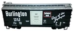 New Usa Trains Scale Burlington C.b. & Q. Steel Box Car (30707-TRUE #). Fixed Price $83.16.