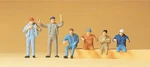 Preiser 14009 Ho Scale Truckers PKG(6). Fixed Price $20.99.