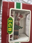 Lgb 21010 Scale Santa Claus Operating Hand Car/box. Fixed Price $250.00.