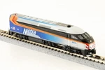 Kato N-scale 176-6121 Mpi MP36PH #416 Chicago Metra Precision Railroad Models. Fixed Price $164.99.