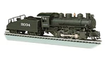 Bachmann 50609 Ho Scale 0-6-0 Steam Locomotive With Smoke Santa Fe Atsf 2034. Fixed Price $139.99.