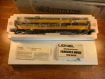 Lionel 6-8950 Virginian Fairbanks Morse Trainmaster Diesel Engine, Fm Locomotive. Fixed Price $299.99.