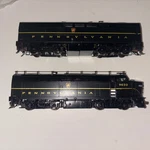 Overland Models Ho Scale Pennsylvania Rr Baldwin Rf 18 A/b Set Factory Painted. Fixed Price $800.00.