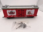 Usa Trains R13015 Christmas Holiday 1997 Refrigerator Reefer Boxcar Scale, Red. Fixed Price $99.95.