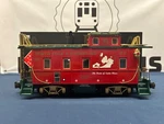 Aristocraft Northpole & Snowflake (christmas) Steel/long Caboose ART-42125. Fixed Price $379.99.