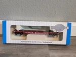 Bachmann Scale Silver Series Sante Fe Train Flat Car #17302 Super Shock Contr. Fixed Price $16.99.