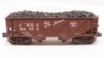 K-line K6255-1331 Cb & Q Bay Dc Hopper #2 (road #194673) Ln. Fixed Price $42.39.
