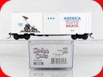 Scale ***america, Home Of The Free, Brave*** Box Car - Kadee Special 6923. Fixed Price $44.95.