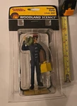 Accents Woodland Scenics Scale Baggage Porter A2527. Fixed Price $22.88.